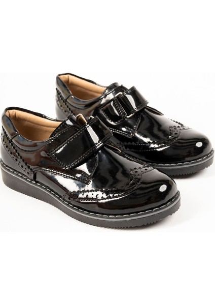 Termo Taban Siyah Rugan Çocuk Ayakkabı modelleri