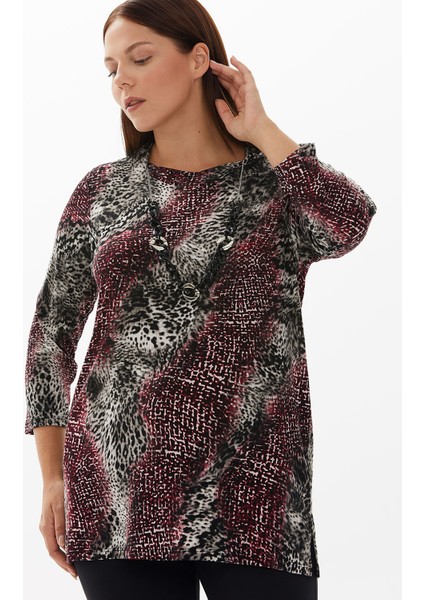 Bordo Kadın Bluz 22KSL8401 fiyatları