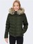Kadın Haki New Ellan Quilted Kapüşonlu kadın MONT 15158943 1