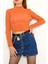 Yarım Balıkçı Crop Triko Kiremit - 885.1319. 5