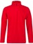 Purna Yarım Fermuarlı Erkek Polar Sweatshirt Kırmızı 1