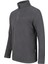 Purna Yarım Fermuarlı Erkek Polar Sweatshirt Antrasit 2