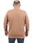 Büyük Beden Sweat Double Face Basic 22719-S.KAHVE 3
