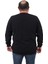 Gipeli Sweat Bisiklet Yaka Wreath 22713-SIYAH 3