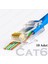 Ez RJ45 Cat6 Yeni Nesil Delikli Jack Konnektör 10 Adet 2