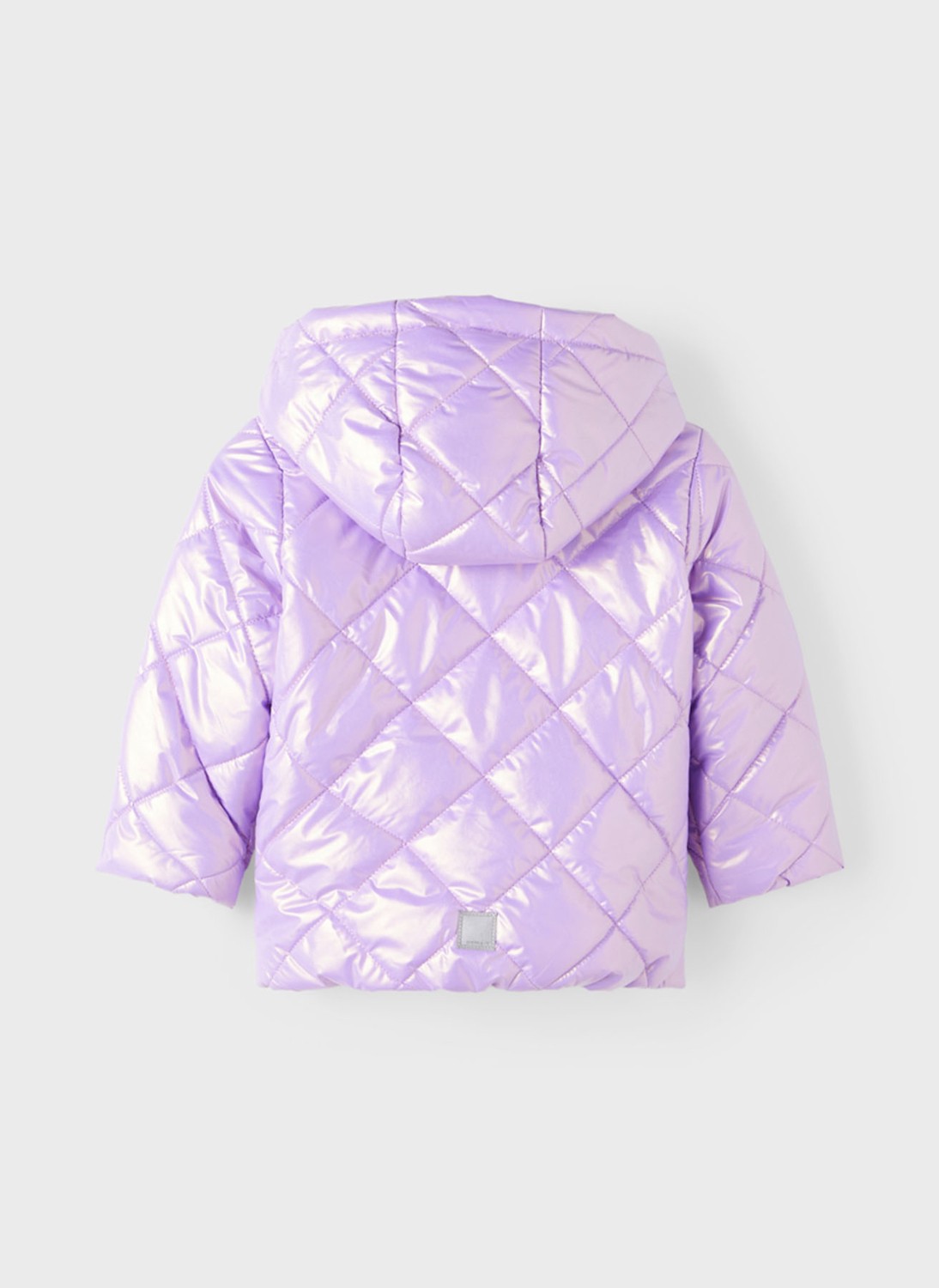 Name It Düz Mor Bebek Yelek Nmfmıra Foıl Jacket görsel 5