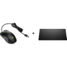 Hp X220 Gaming Mouse + Hp Omen 300 Mousepad 1MY15AA