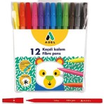 Adel Keçeli Kalem 12 Renk Adel 12 Li Keçeli Kalem 1 Paket