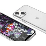 Ankacep Apple iPhone 13 Mini Kılıf Arkası Şeffaf Kenarları Renkli Pixel Kapak
