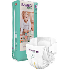 Bambo Nature No:5 Tall Ekolojik Bebek Bezi 12-18 kg 44'lü