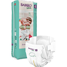 Bambo Nature No:4 Tall Ekolojik Bebek Bezi 7-14 kg 48'li