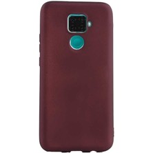  Apsuwa Huawei  Mate 30 Lite Kılıf Premier Silikon Esnek Arka Koruma Mürdüm