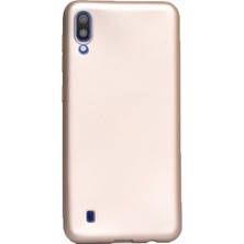  Apsuwa Samsung  Galaxy A10 Kılıf Premier Silikon Esnek Arka Koruma Gold