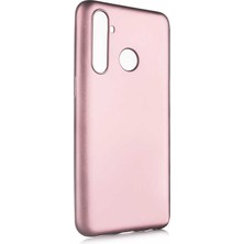  Apsuwa Realme  5 Pro Kılıf Premier Silikon Esnek Koruma+Nano Glass Bronz