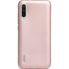  Apsuwa Xiaomi  Mi A3 Kılıf Premier Silikon Esnek Koruma+Nano Glass Bronz