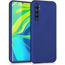  Apsuwa Xiaomi  Mi Note 10 Lite Kılıf Premier Silikon Esnek Koruma Lacivert