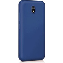  Apsuwa Xiaomi  Redmi 8A Kılıf Premier Silikon Esnek Arka Koruma Lacivert