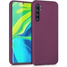  Apsuwa Xiaomi  Mi Note 10 Lite Kılıf Premier Silikon Esnek Koruma Mürdüm