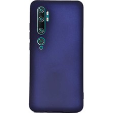  Apsuwa Xiaomi  Mi Note 10 Kılıf Premier Silikon Esnek Koruma Lacivert