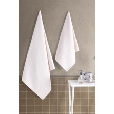Zeynep Tekstil Royality 50 x 90 - 70 x 140 cm 2'li  Banyo Havlu Seti, %100 Pamuklu Havlu Takımı