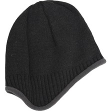 Eleven Markets Içi Polarlı Kulaklı Antrasit Bere Kulaklı Bere