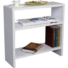 Yamanb Maestro Koltuk Yanı Sehpa Yan Sehpa Fiskos Sehpa Beyaz Ofis Sehpası Ev Sehpası Dekoratif