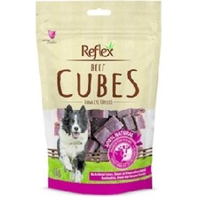 Reflex Beef Cube Biftek Küp Doğal Köpek Ödülü 80 gr
