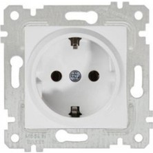 Mutlusan Rita Beyaz Mek Ve Tuş Top.Priz (12 Adet)