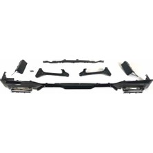 Bmw f44 difüzör ve egzoz ucu siyah