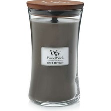 Wood Wick 93378E Ww Büyük Kavanoz Mum Sand & Driftwood