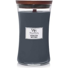 Wood Wick 93050E Ww Büyük Kavanoz Mum Evening Onyx