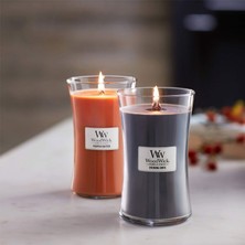 Wood Wick 93050E Ww Büyük Kavanoz Mum Evening Onyx