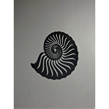 Formak Lazer Deniz Kabuğu Metal Lazer Kesim Tablo 40 x 50 cm