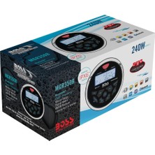 Boss Audio Systems MGR350B Aux USB Girişli Bluetoothlu Marin Teyp