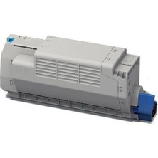 Pluscopy Oki C612-46507519 Mavi Muadil Toner