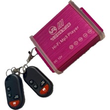 MTO Motosiklet Alarm Seti Bluetooth'lu [M-R] Kırmızı