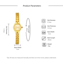 Korikom Küçük Kasa Metal Kadın Kol Saati KKS00010