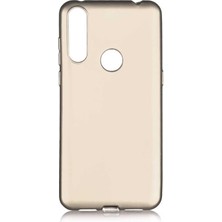  Apsuwa Huawei  Y6P Kılıf Premier Silikon Koruma+Nano Glass Gold