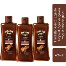 Hawaiian Tropic Yoğun Bronzlaştırıcı Yağ 3'lü Avantaj Paketi