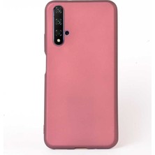  Apsuwa Huawei  Honor 20 Kılıf Premier Silikon Esnek Arka Koruma Mürdüm