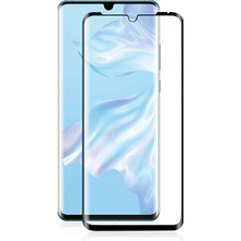 Apsuwa  Apsuwa Huawei  P30 Pro Kılıf Premier Silikon Esnek Koruma+Full Kapatan Cam Mürdüm