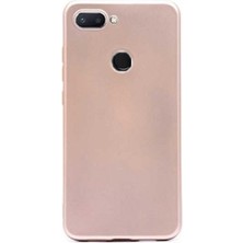  Apsuwa Xiaomi  Redmi 6 Kılıf Premier Silikon Esnek Koruma+Nano Glass Gold