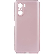 Apsuwa  Apsuwa Xiaomi  Mi 11I Kılıf Mat Soft Premier Silikon+Nano Glass Bronz