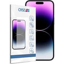 Caseart Apple iPhone 14 Pro Max Temperli Ekran Koruyucu Kırılmaz Cam