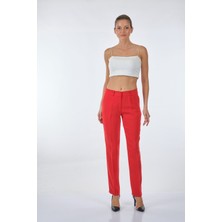 Ekol Kadın Minimalist Regular Fit Pantolon - Günlük & İş