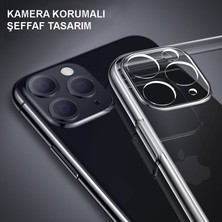 Caseart Oppo A96 4g Kılıf Kamera Koruma Lüx Silikon Şeffaf Kapak