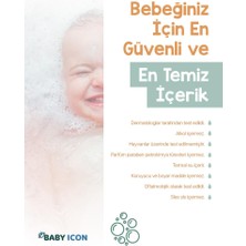 Baby Icon Saç ve Vücut Bebek Şampuanı Vegan Sülfat ve Parfüm Içermez 300 ml