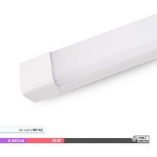 Ack 54W Satürn LED Bant Armatür 6500K Beyaz 1200MM