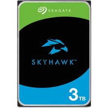 Seagate Skyhawk ST3000VX015 3 Tb 7200RPM 256MB Sata3 7/24 Güvenlik Harddiski