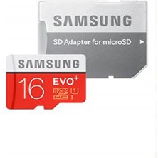 Samsung 16 GB EVO Plus Class 10 Hafıza Kartı Adaptörlü